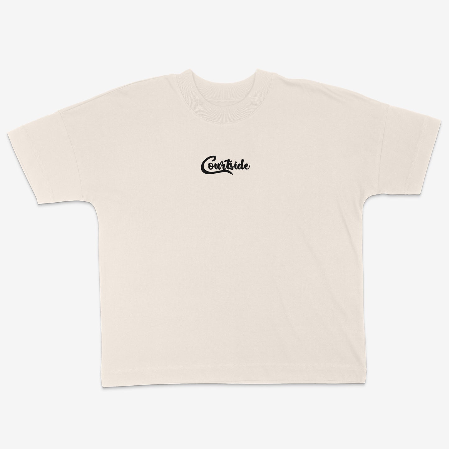 Courtside Classic Oversized Tee – Double Signature Drop