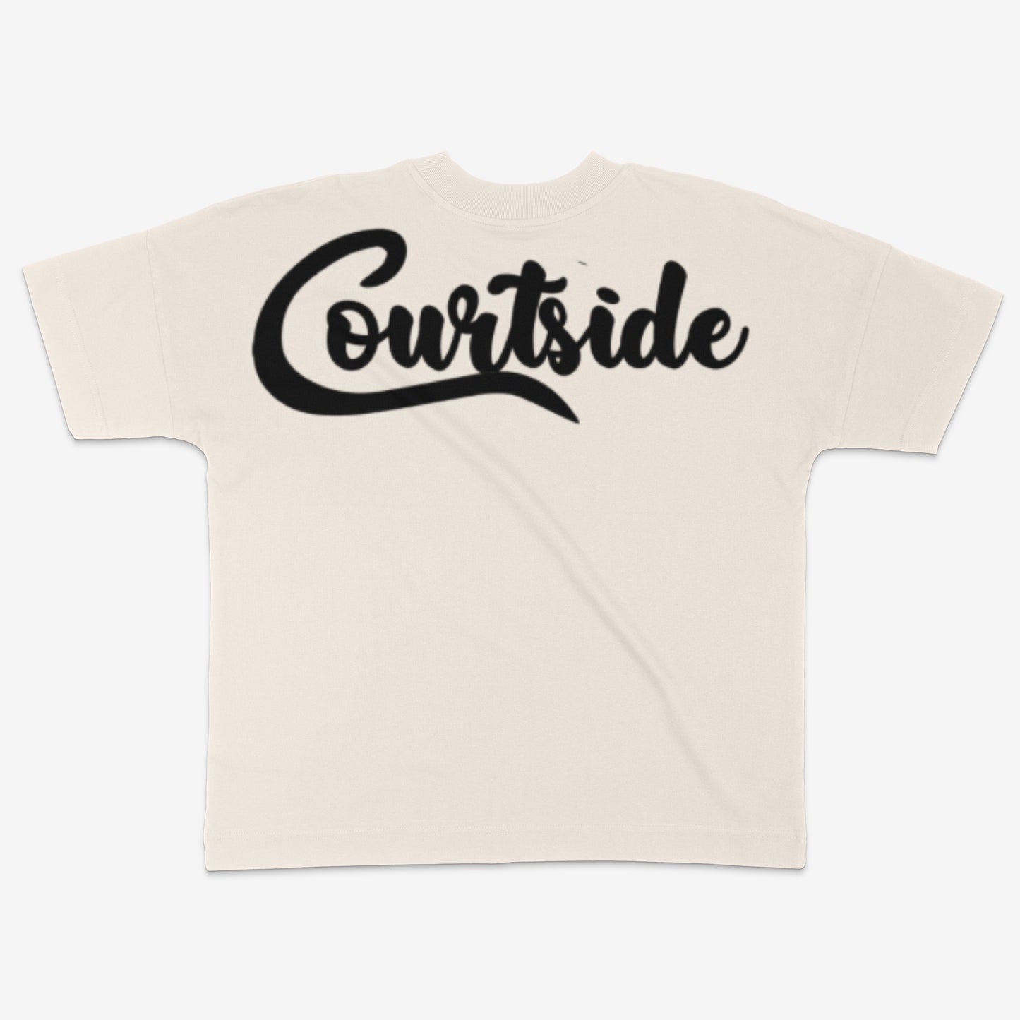 Courtside Classic Oversized Tee – Double Signature Drop