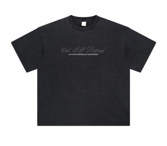 Cut. Lift. Repeat. – Limited Edition FitBarbers Tee