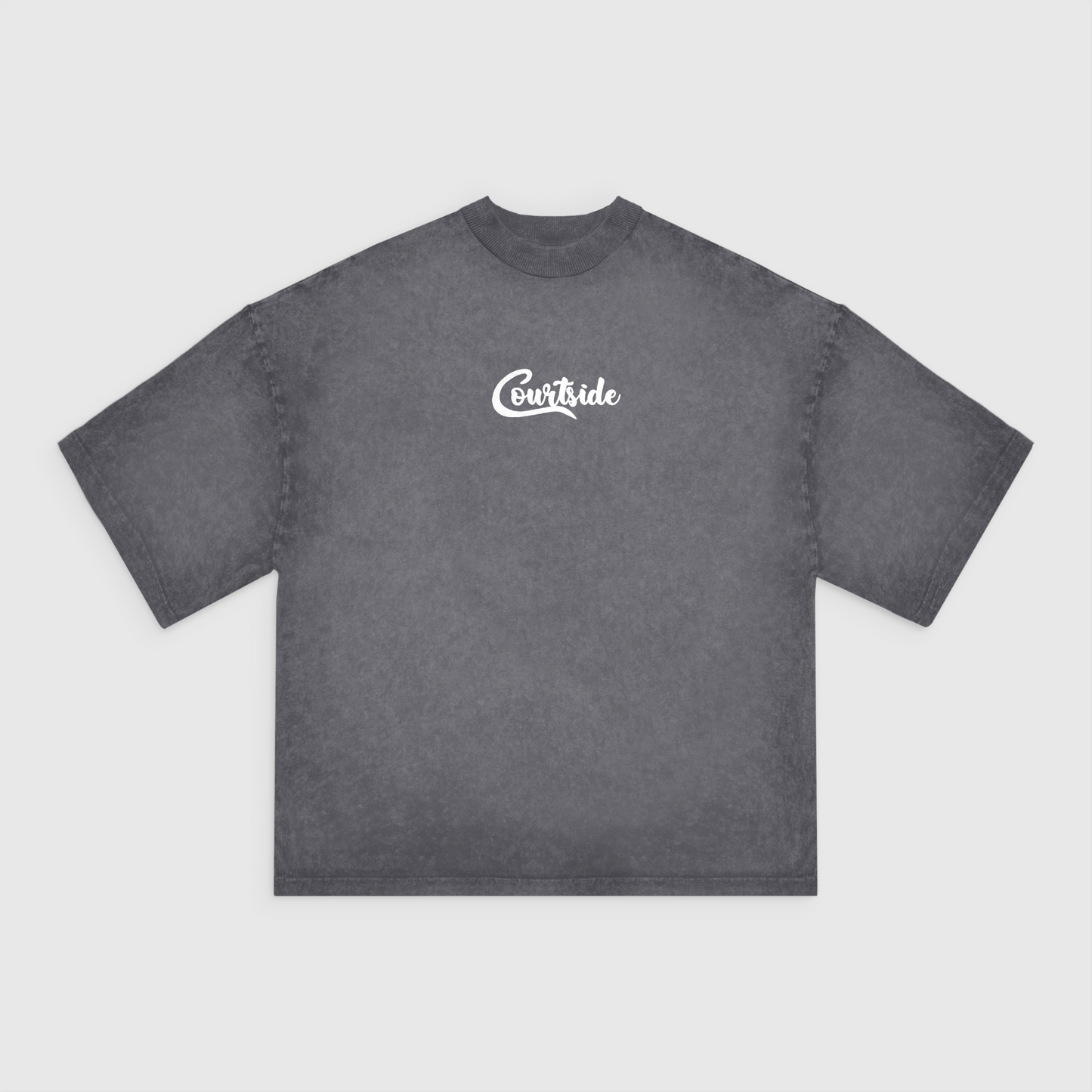 Courtside Classic Oversized Tee – Double Signature Drop