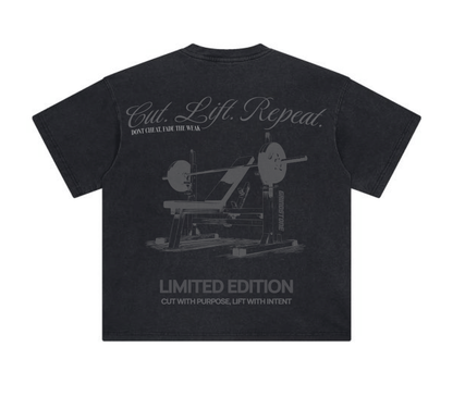 Cut. Lift. Repeat. – Limited Edition FitBarbers Tee