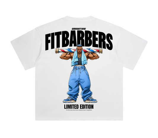 FitBarbers x Grindstone – Limited Edition Character Tee
